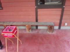 塗装前-待合椅子