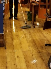 清掃前(店舗汚水清掃)