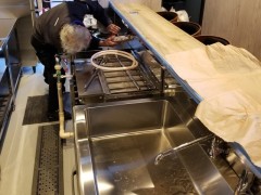 ステンレス シリコン打ち