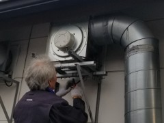 ファンモーター交換