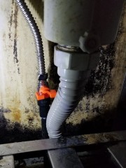 交換後-排水ホース