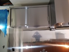 吊戸棚 取付完了