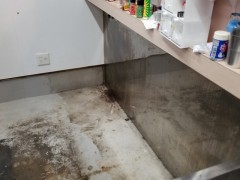 コールドテーブル撤去後