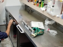 コールドテーブル 調整中