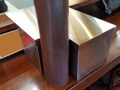 ステンレス配膳台 左側面