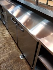 コールドテーブル設置②