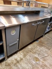 コールドテーブル設置③