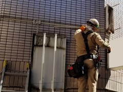外部配線-工事中