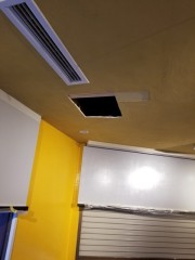 工事前-1階天井開口