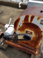 入替前/ベルト交換