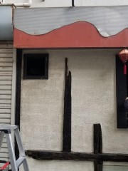 ウェザーカバー撤去