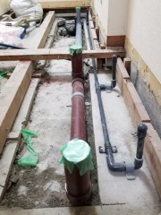 給排水工事_埋設配管