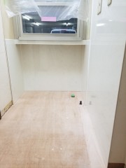 床下地復旧/キッチンパネル貼付