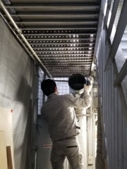 工事中_スパイラルダクト