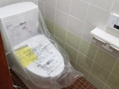 洋便器設置完了