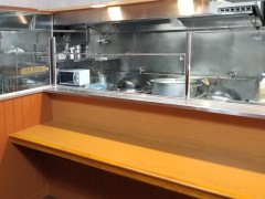 工事完了_ガラススクリーン