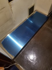 ステンレス仮置き