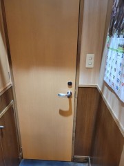 開き戸ー交換工事完了