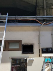 ダクト撤去完了