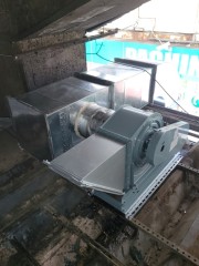 工事完了-シロッコファン