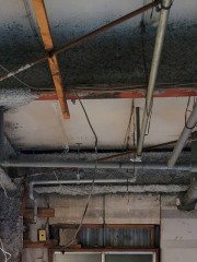 天井裏ガス配管