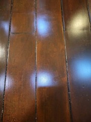 フローリング―補修完了