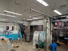 ステンレスパイプ取付