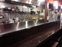 カウンター工事